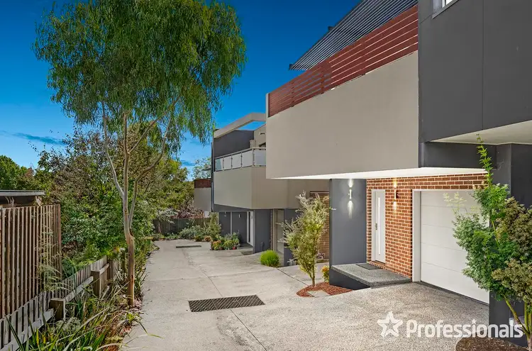 Main view of Homely townhouse listing, 3/12 Baker Street, Lilydale VIC 3140