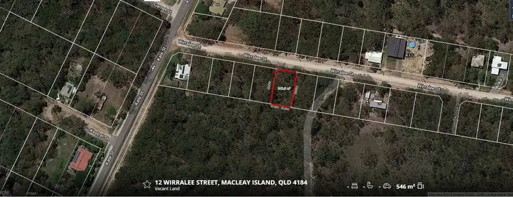 Main view of Homely land listing, 12 Wirralee Street, Macleay Island QLD 4184