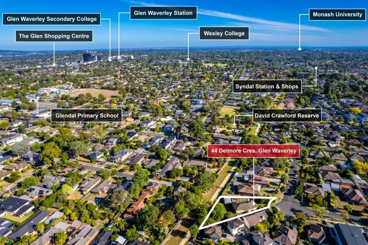 Third view of Homely land listing, 44 Delmore Crescent, Glen Waverley VIC 3150