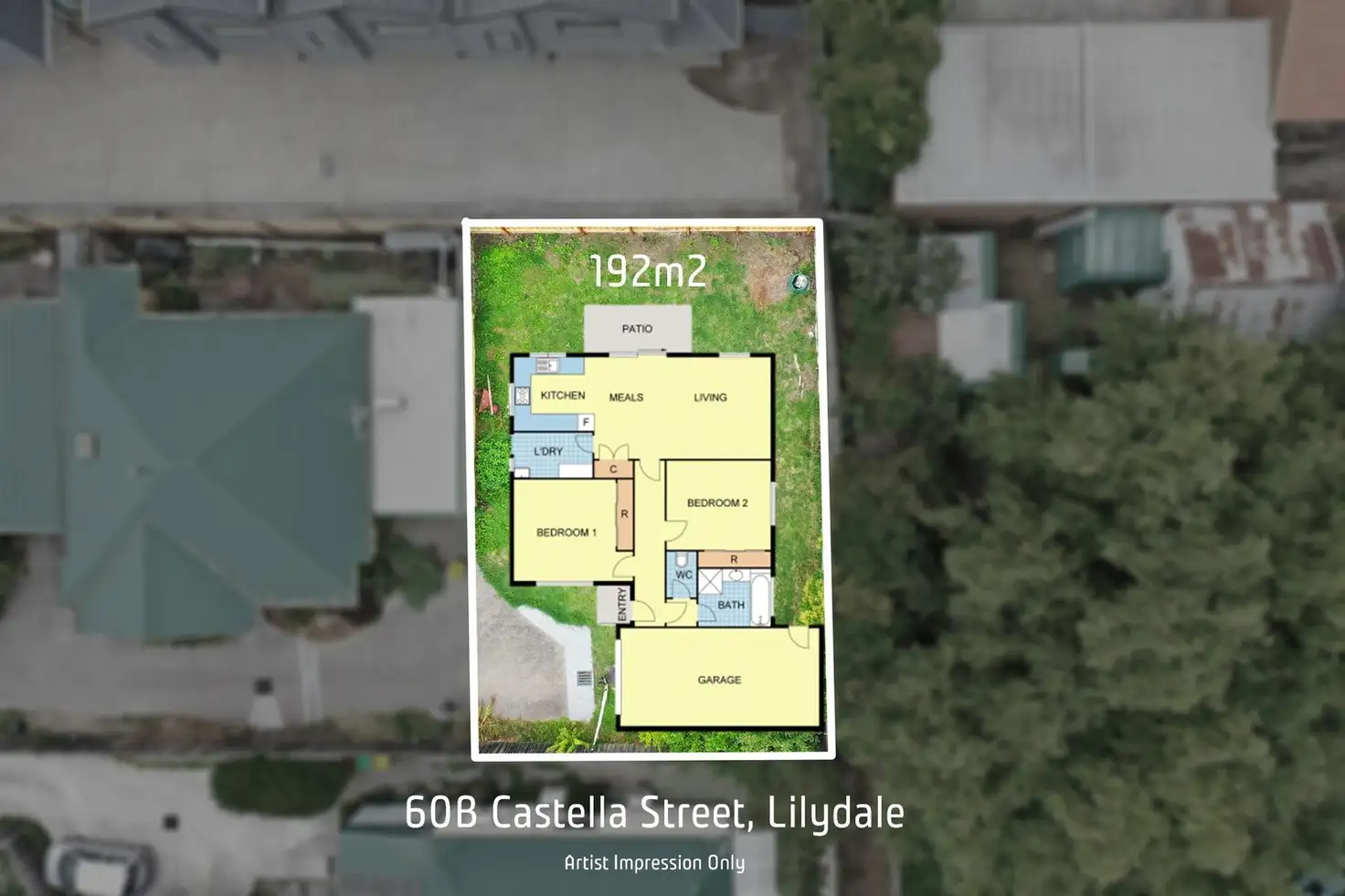 Main view of Homely land listing, 60B Castella Street, Lilydale VIC 3140