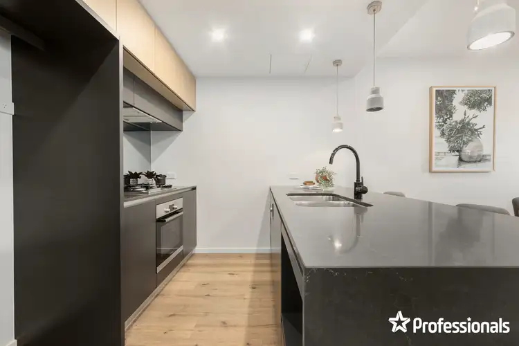 Third view of Homely apartment listing, 202/68 Leveson Street, North Melbourne VIC 3051