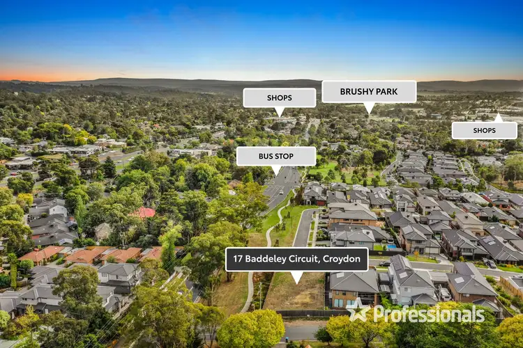 Second view of Homely land listing, 17 Baddeley Circuit, Croydon VIC 3136
