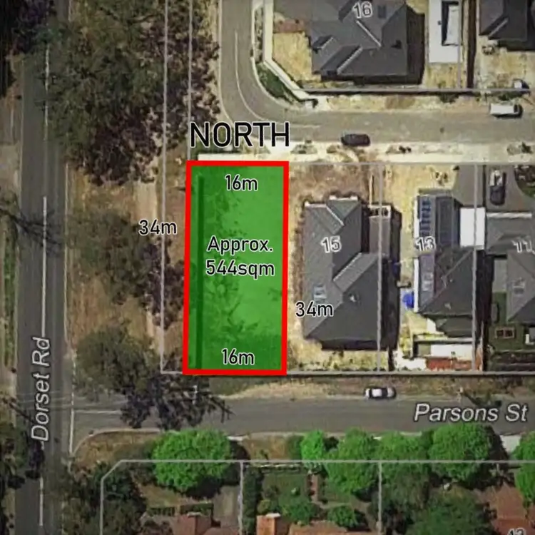 Third view of Homely land listing, 17 Baddeley Circuit, Croydon VIC 3136