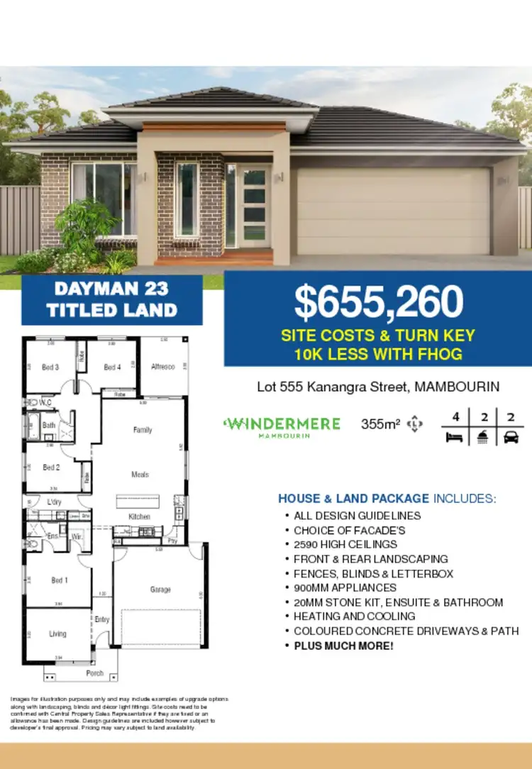 Third view of Homely other listing, Lot 555, 15 Kanangra Drive, Mambourin VIC 3024