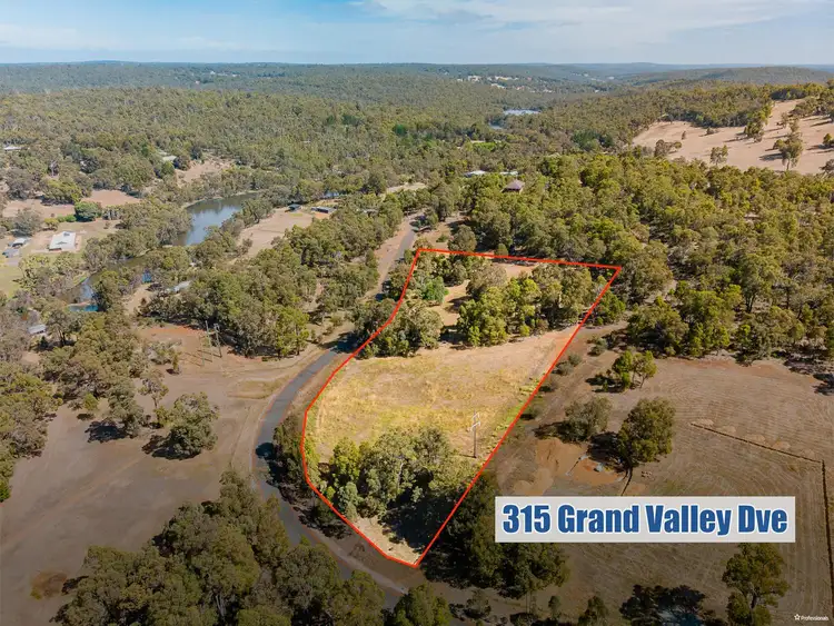 Third view of Homely land listing, 315 Grand Valley Drive, Chidlow WA 6556