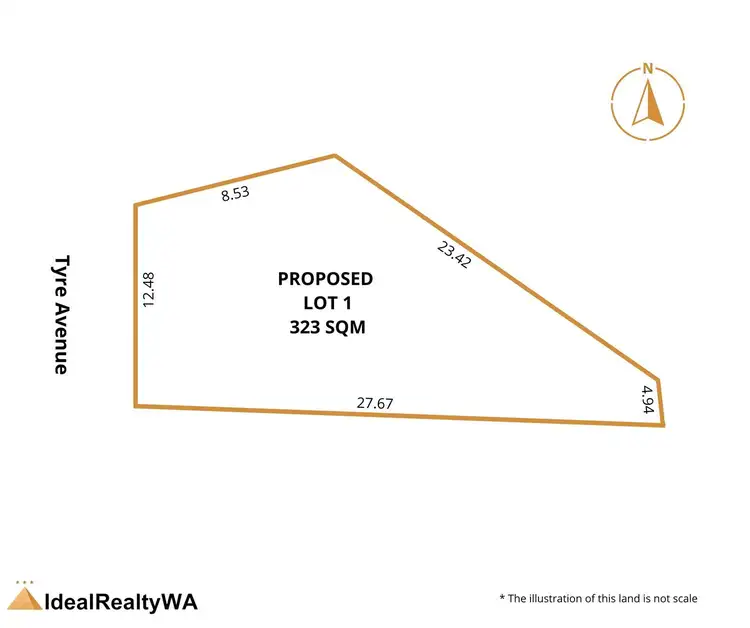 Main view of Homely land listing, LOT 1;2;3, 4 Tyre Avenue, Riverton WA 6148
