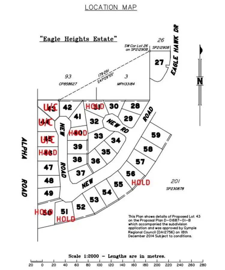 Main view of Homely land listing, Lot 57 Eagle Hawk Drive, Jones Hill QLD 4570