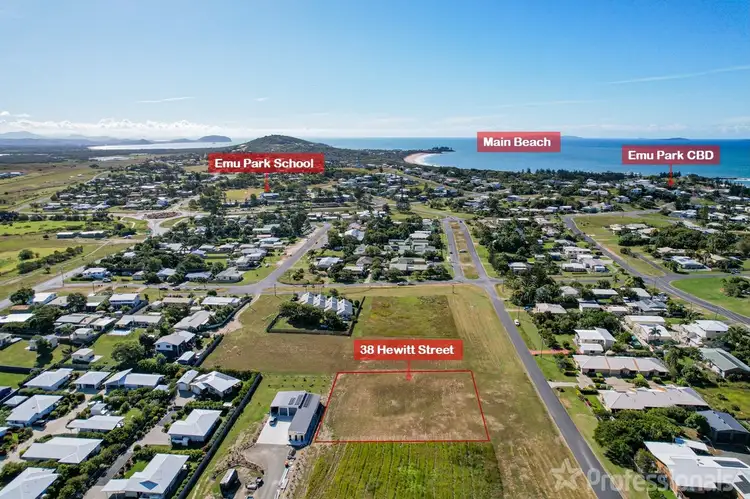 Main view of Homely land listing, 38 Hewitt Street, Emu Park QLD 4710