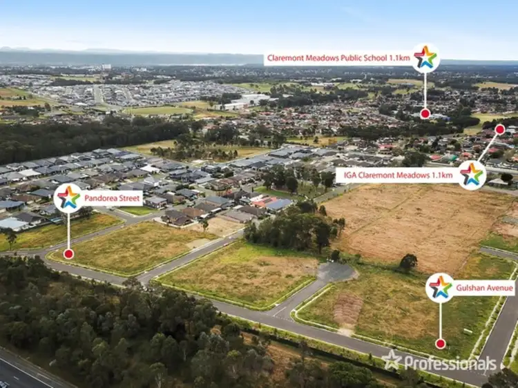 Third view of Homely land listing, LOT 54, 1 Gulshan Avenue, Claremont Meadows NSW 2747