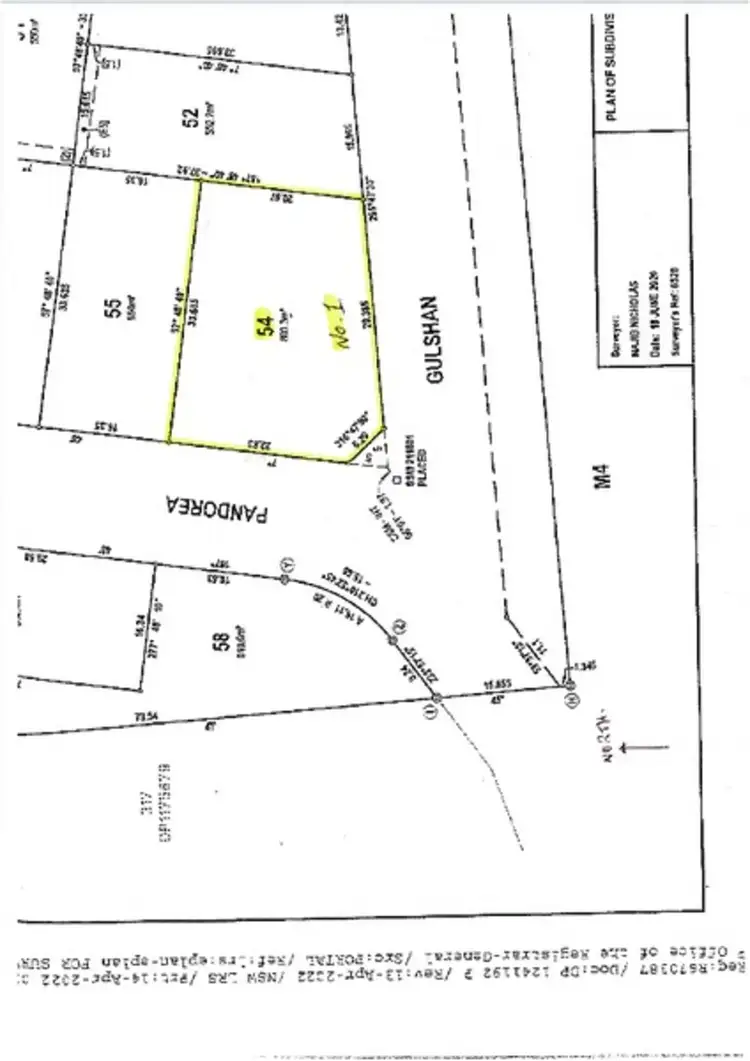 Sixth view of Homely land listing, LOT 54, 1 Gulshan Avenue, Claremont Meadows NSW 2747