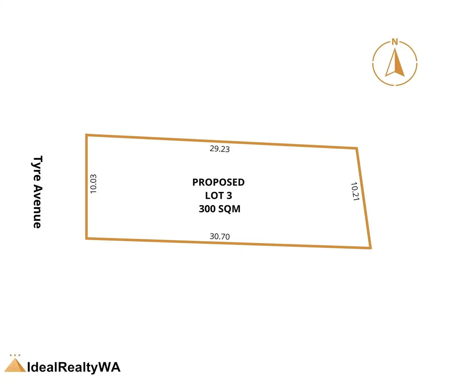 Main view of Homely land listing, LOT LOT 3, 4 Tyre Avenue, Riverton WA 6148