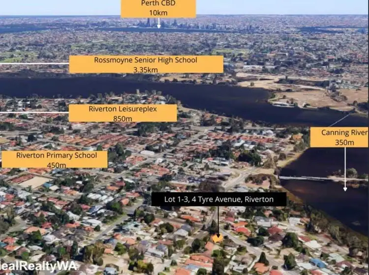 Third view of Homely land listing, LOT LOT 3, 4 Tyre Avenue, Riverton WA 6148