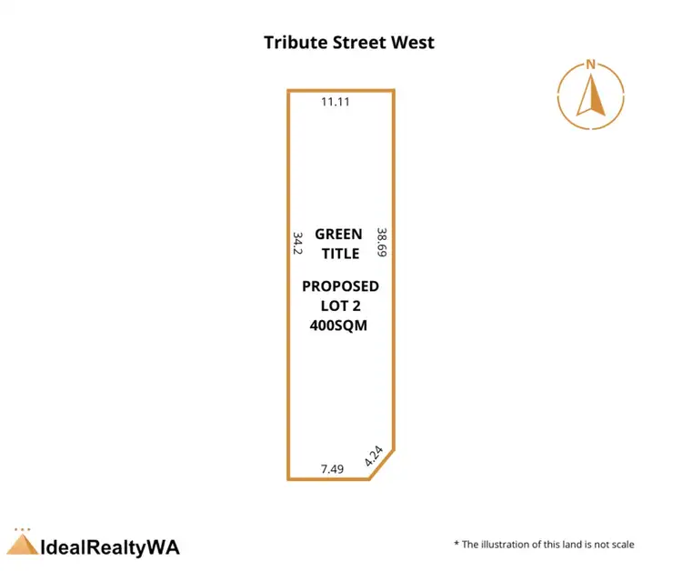 Main view of Homely land listing, LOT LOT 2, 35 Tribute Street, Shelley WA 6148