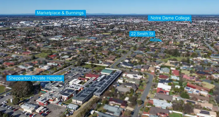 Main view of Homely house listing, 22 Smith Street, Shepparton VIC 3630