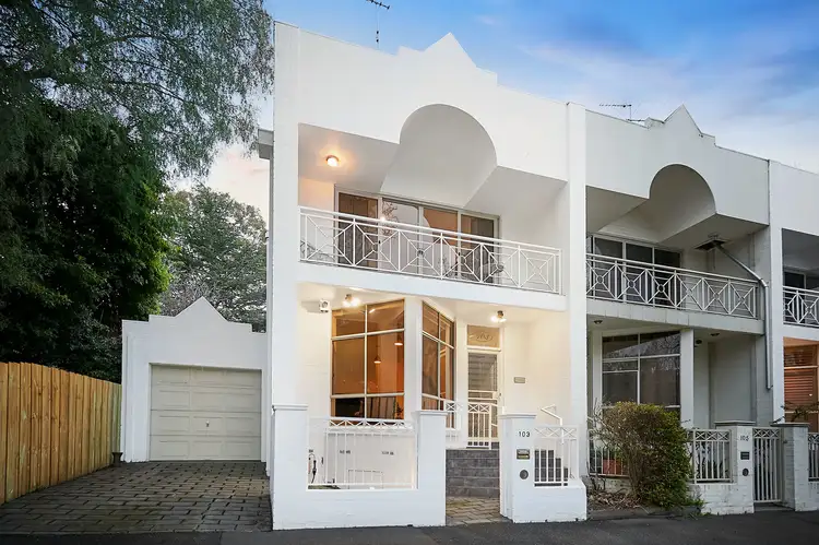 Main view of Homely townhouse listing, 103 O'Shanassy Street, North Melbourne VIC 3051