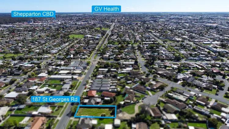 Third view of Homely land listing, 187 St Georges Road, Shepparton VIC 3630
