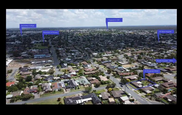 Second view of Homely house listing, 16 Fitzgerald Street, Shepparton VIC 3630