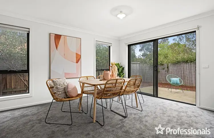 Second view of Homely townhouse listing, 25 Spriggs Drive, Croydon VIC 3136