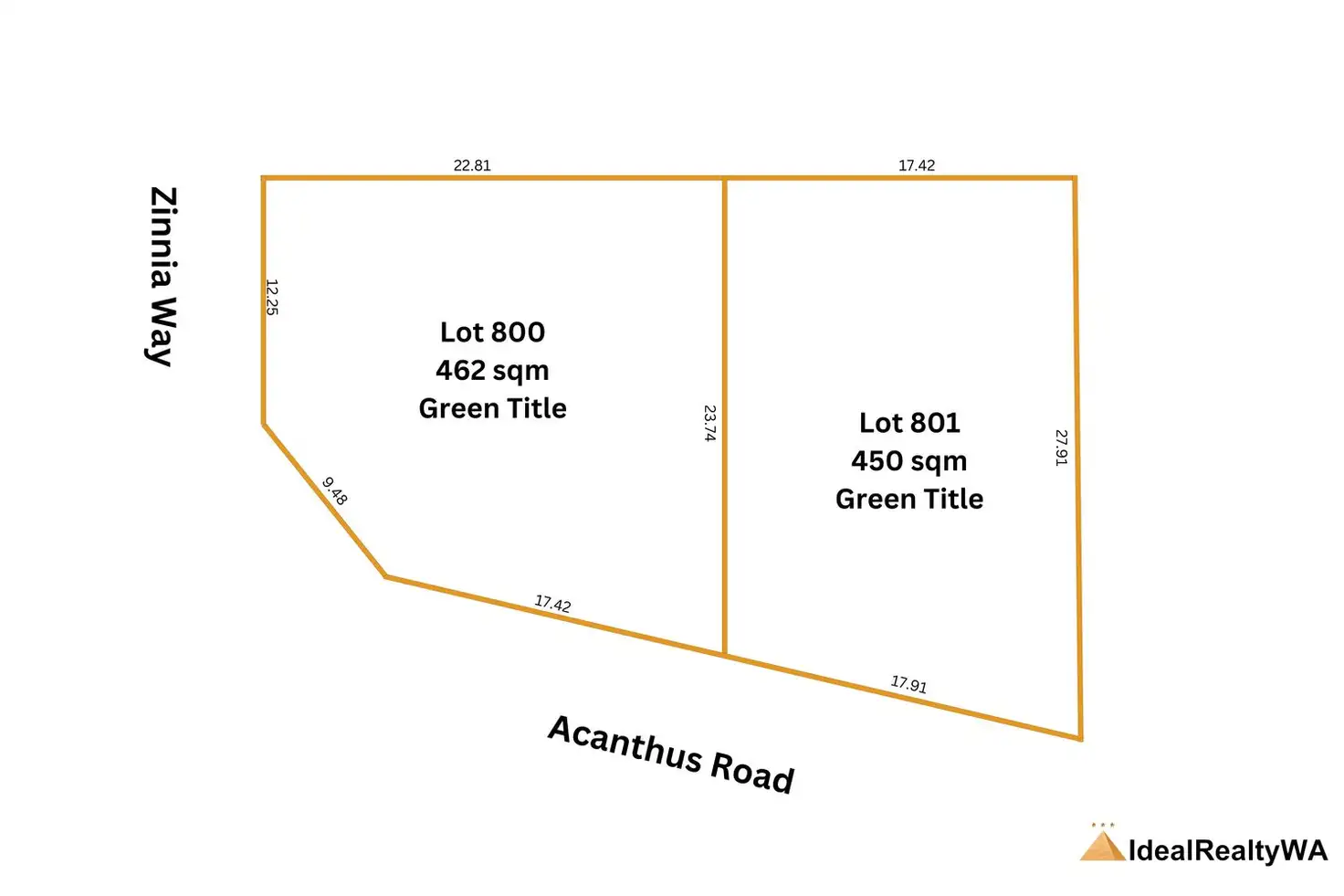 Main view of Homely land listing, LOT A OR B, 12 Acanthus Road, Willetton WA 6155