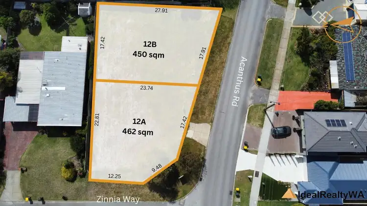 Fourth view of Homely land listing, LOT A OR B, 12 Acanthus Road, Willetton WA 6155