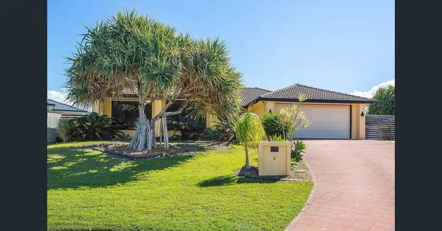 Main view of Homely house listing, 5 Yardarm Court, Banksia Beach QLD 4507