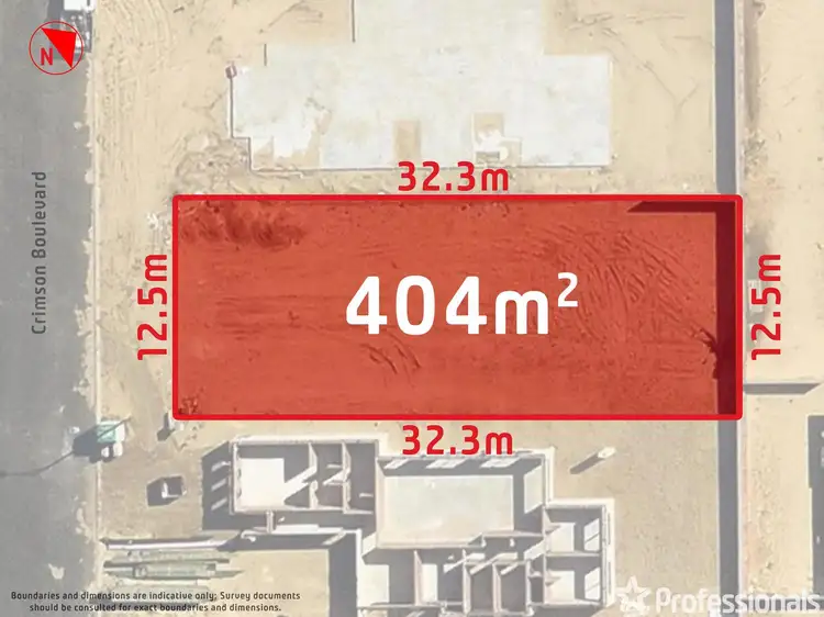 Main view of Homely land listing, 128 Crimson Boulevard, Forrestfield WA 6058