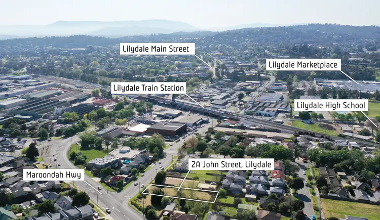 Second view of Homely land listing, 2A John Street, Lilydale VIC 3140