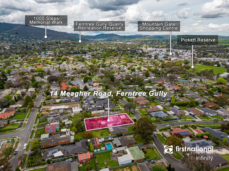 Third view of Homely house listing, 14 Meagher Road, Ferntree Gully VIC 3156