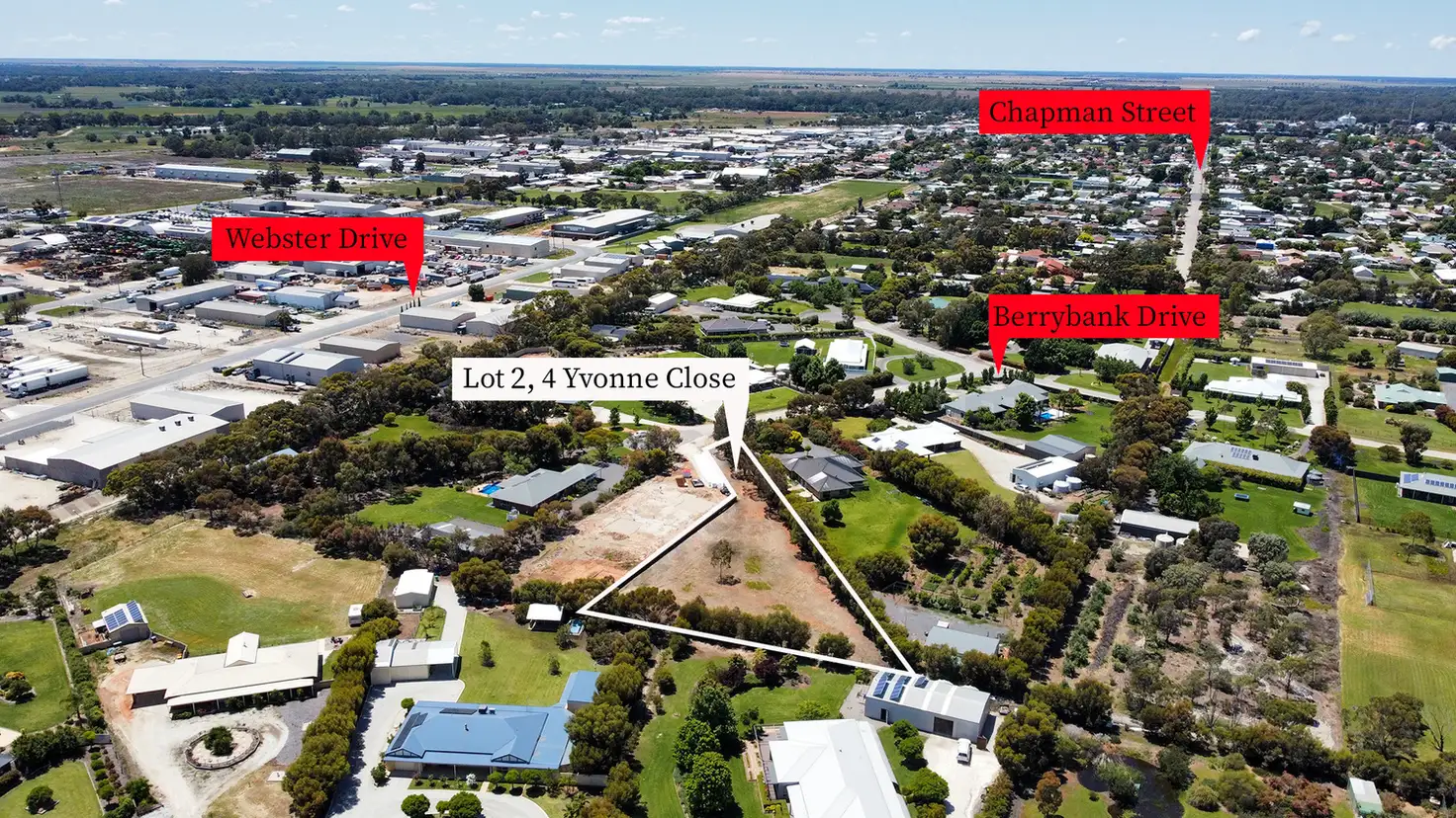 Main view of Homely land listing, LOT 2, 4 Yvonne Close, Swan Hill VIC 3585