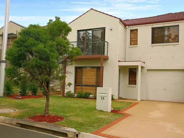 Main view of Homely semi-detached listing, 13 Hillsborough Crescent, Glenfield NSW 2167