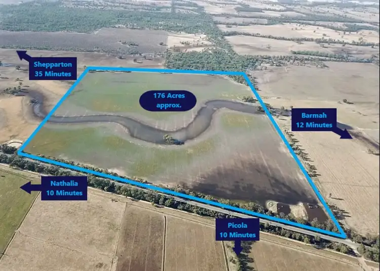 Main view of Homely rural property listing, 1676 Barmah-Shepparton Road, Nathalia VIC 3638