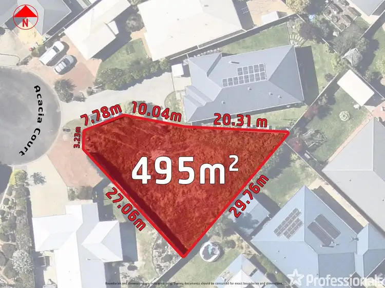 Main view of Homely land listing, LOT Lot 2/7 Acacia Court, Cowaramup WA 6284