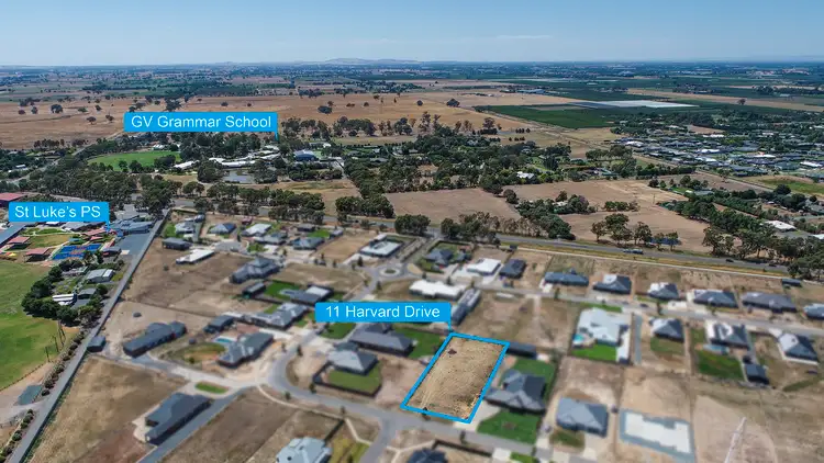Second view of Homely land listing, 11 Harvard Drive, Shepparton North VIC 3631