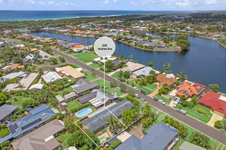 Second view of Homely semi-detached listing, 2/28 Andrew Avenue, Pottsville NSW 2489