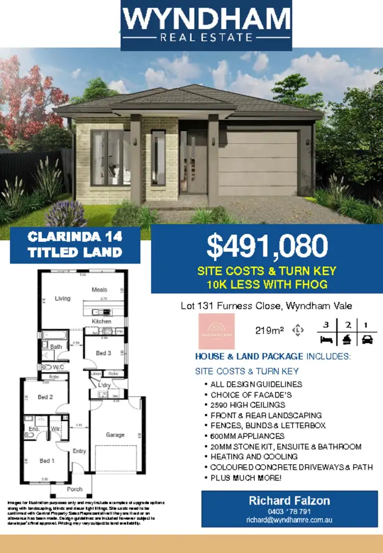 Third view of Homely land listing, Lot 131 Furness Close, Wyndham Vale VIC 3024