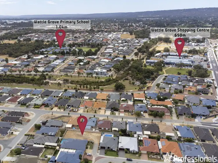 Second view of Homely land listing, 16 Saligna Bend, Wattle Grove WA 6107