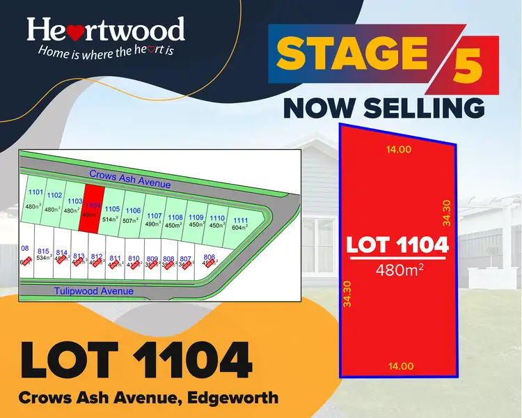 Main view of Homely land listing, 22 Crows Ash Avenue, Edgeworth NSW 2285