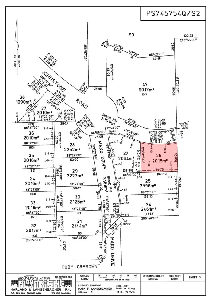 Main view of Homely land listing, 38 Johnstone Road, Tatura VIC 3616