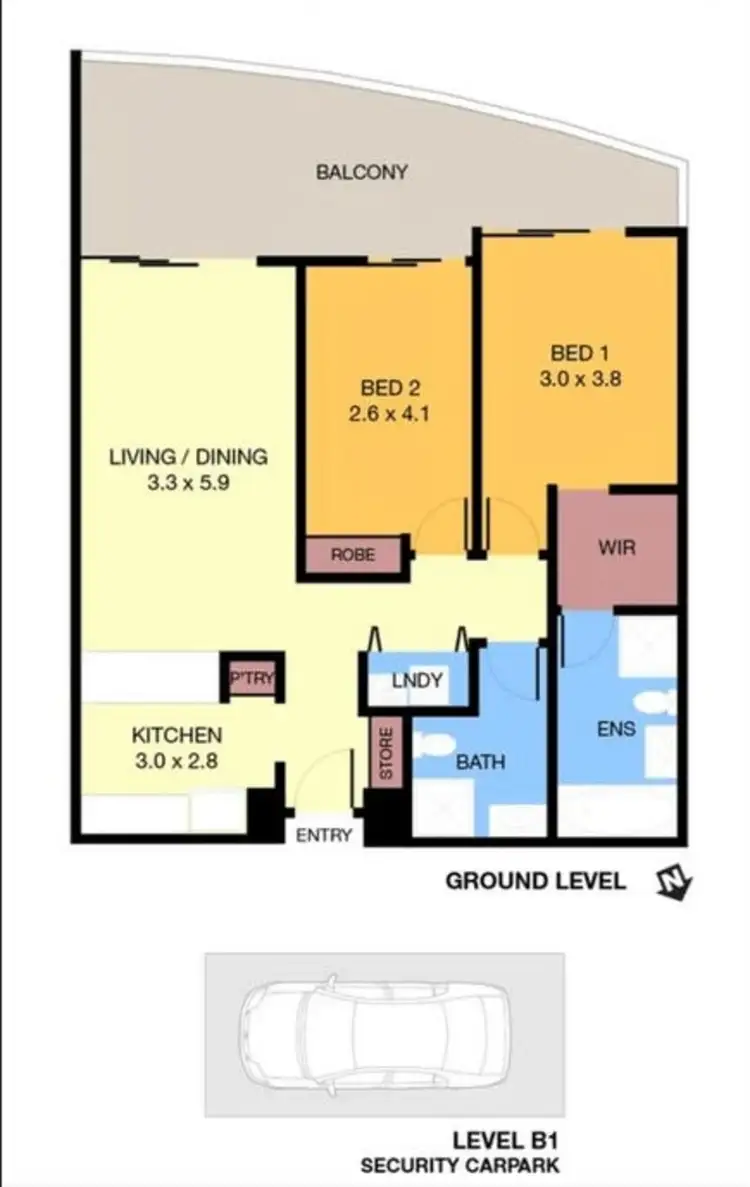Third view of Homely unit listing, 59/26-30 Hassall Street, Parramatta NSW 2150