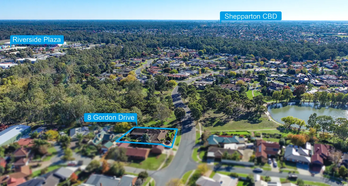 Main view of Homely house listing, 8 Gordon Drive, Kialla VIC 3631