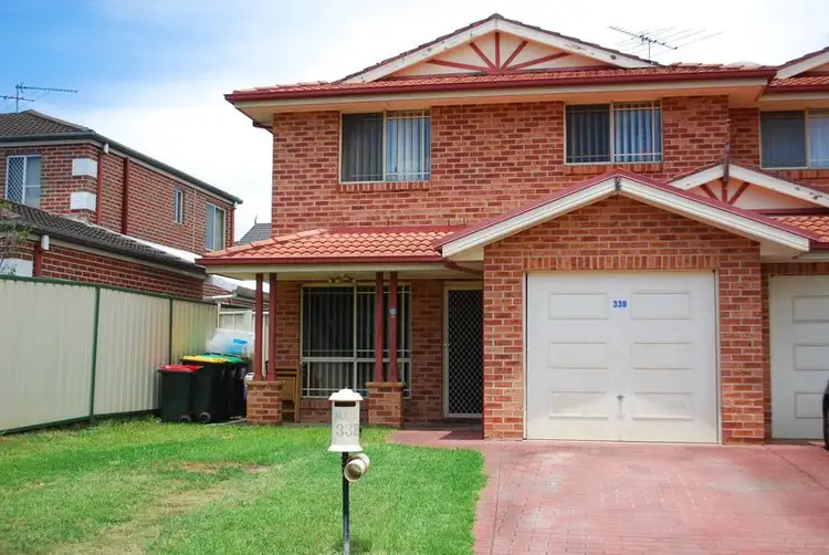 Main view of Homely semi-detached listing, 33b Wellwood Avenue, Moorebank NSW 2170