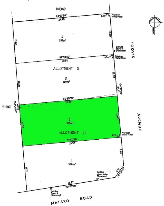 Main view of Homely land listing, LOT 2/26 Toovis Avenue, Hope Valley SA 5090