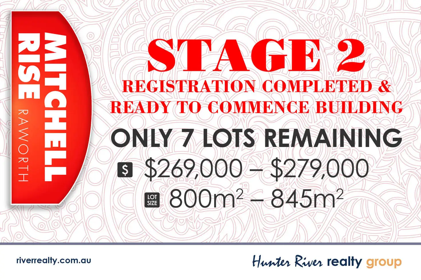Main view of Homely land listing, LOT Lot, 201 Mitchell Rise Lucy Place, Raworth NSW 2321