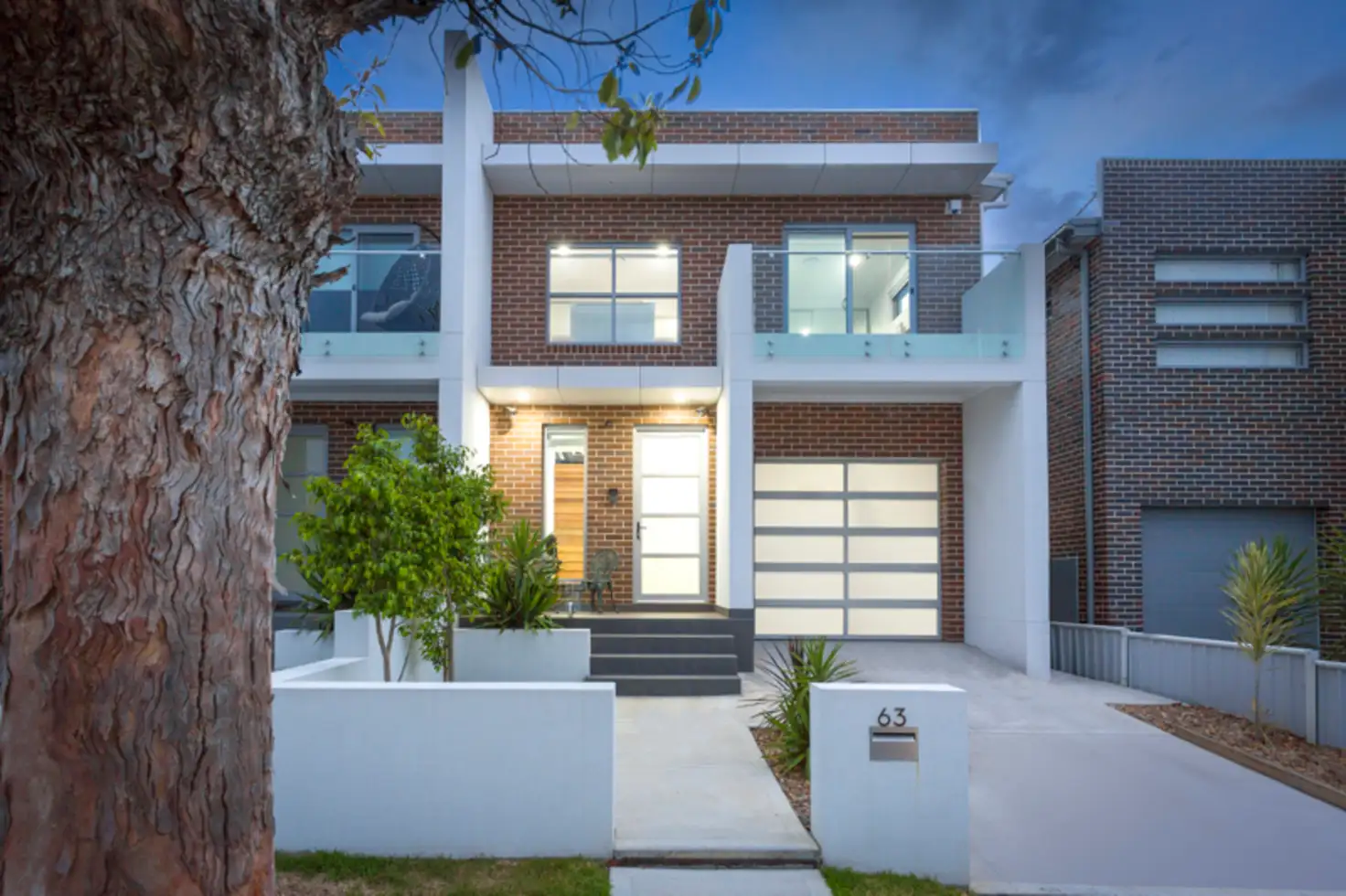 Main view of Homely semi-detached listing, 63 Northcote Road, Greenacre NSW 2190