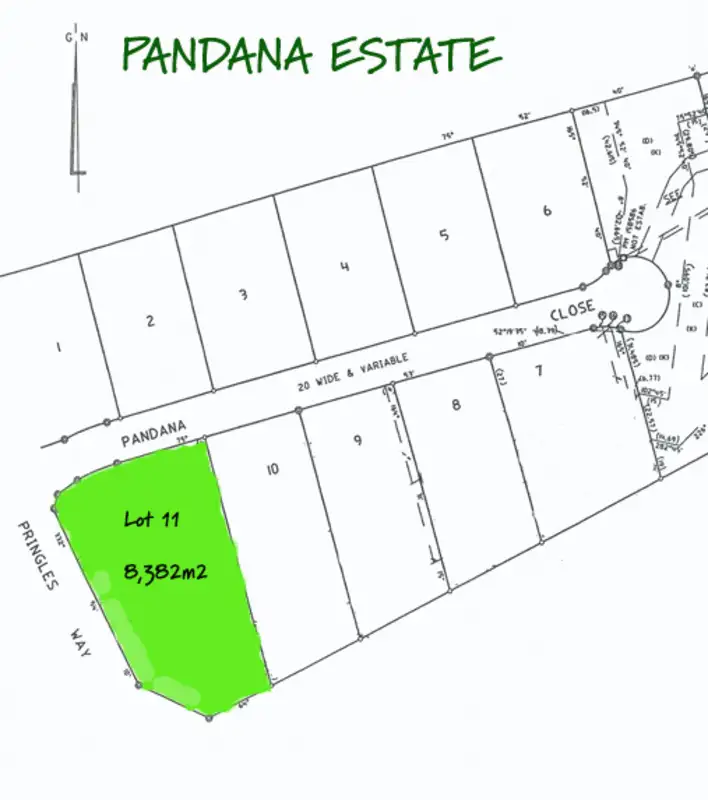 Main view of Homely land listing, Lot 11 Pandana Close, Lawrence NSW 2460