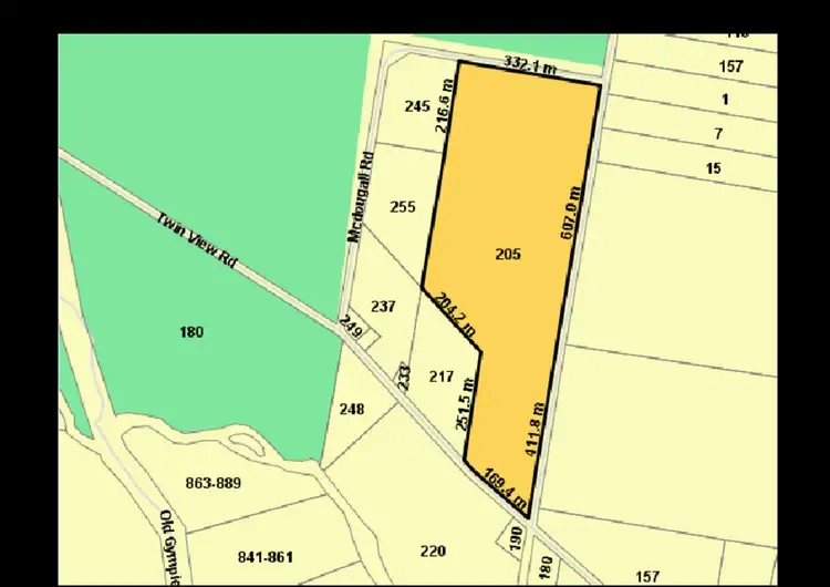 Main view of Homely rural property listing, 205 Twin View Road, Elimbah QLD 4516