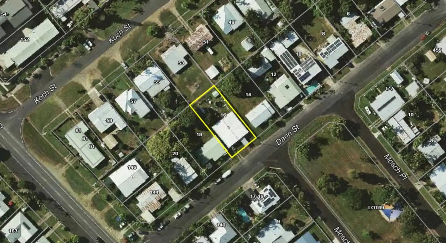 Main view of Homely semi-detached listing, 16 Dann Street, Mooroobool QLD 4870