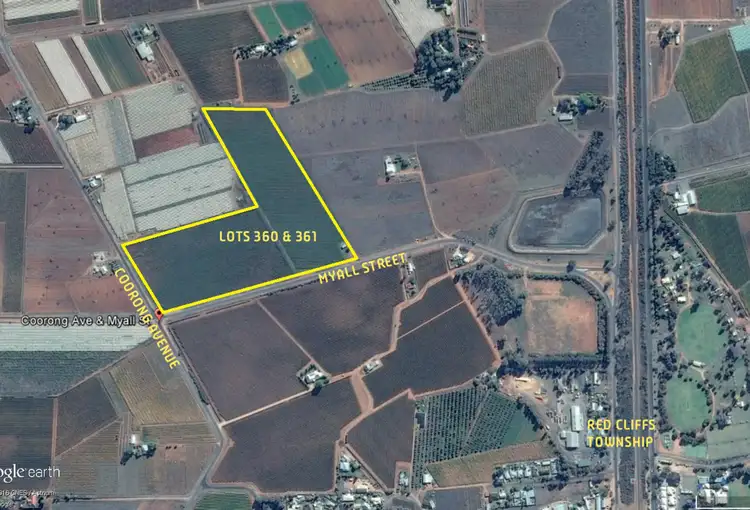 Main view of Homely rural property listing, Lots/360 & 361 Myall Street, Red Cliffs VIC 3496