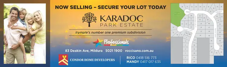 Main view of Homely land listing, LOT Lot, 55 Karadoc Park Estate, Irymple VIC 3498