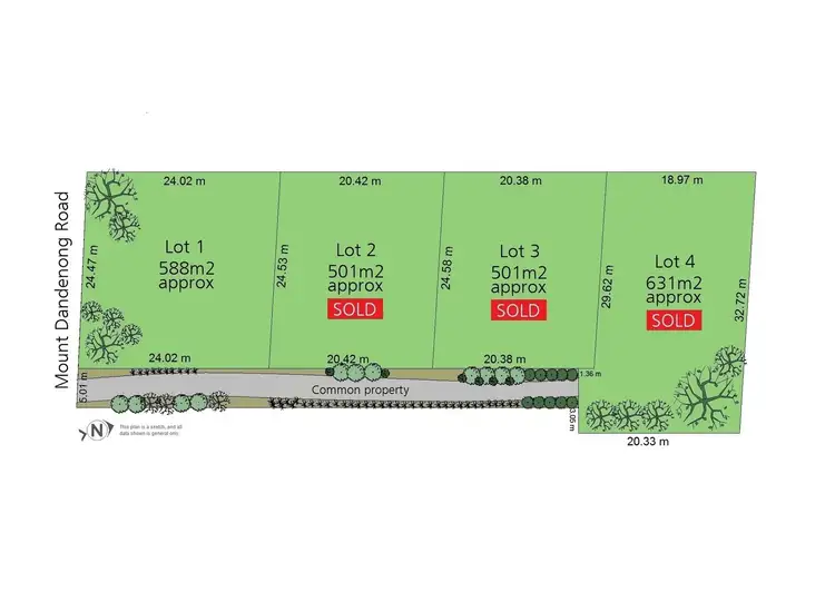 Second view of Homely land listing, LOT Lot 1,2 & 4, 345-347 Mount Dandenong Road, Croydon VIC 3136